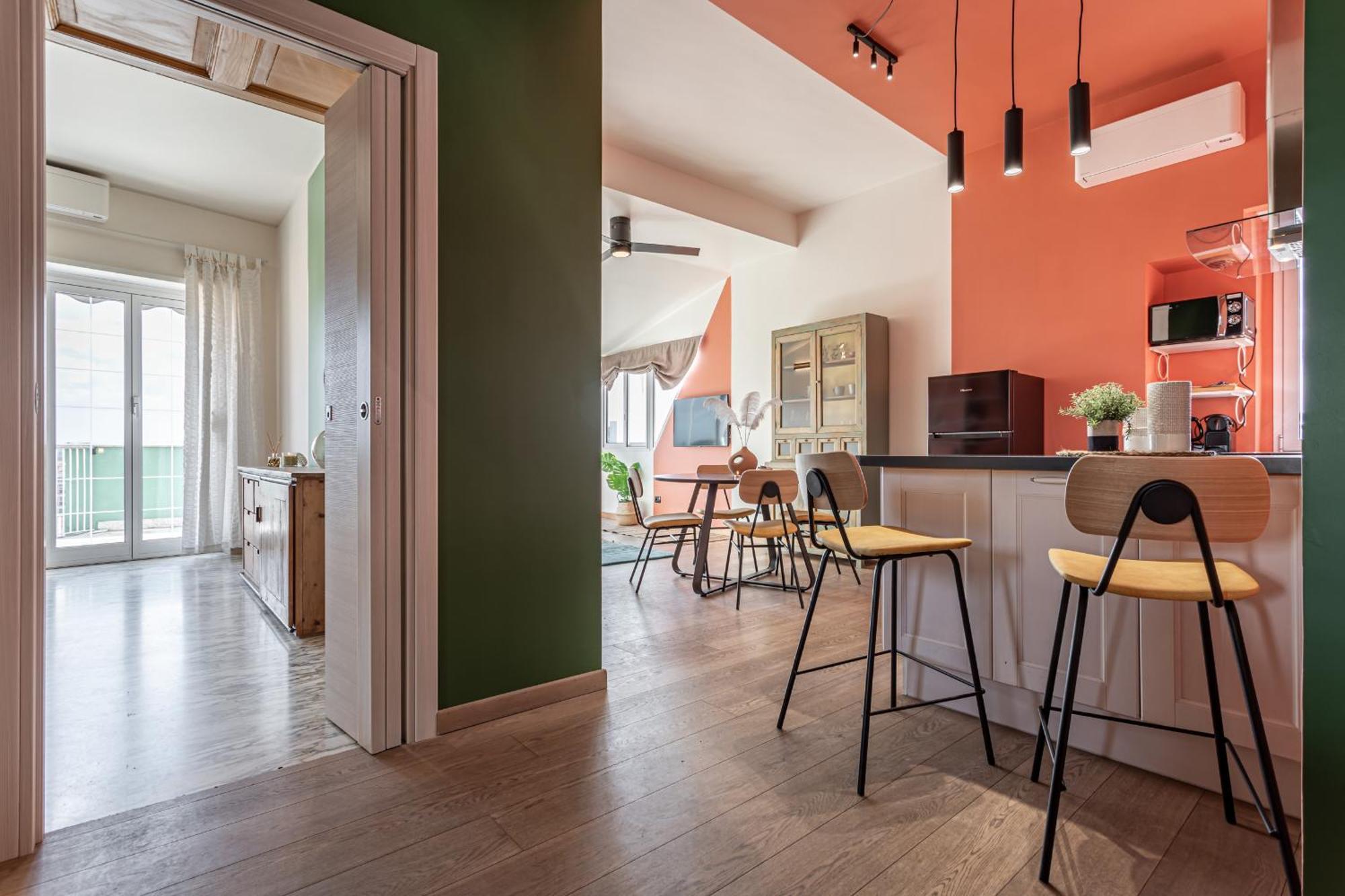 Viola Penthouse With Rome Panoramic View Apartment Exterior photo