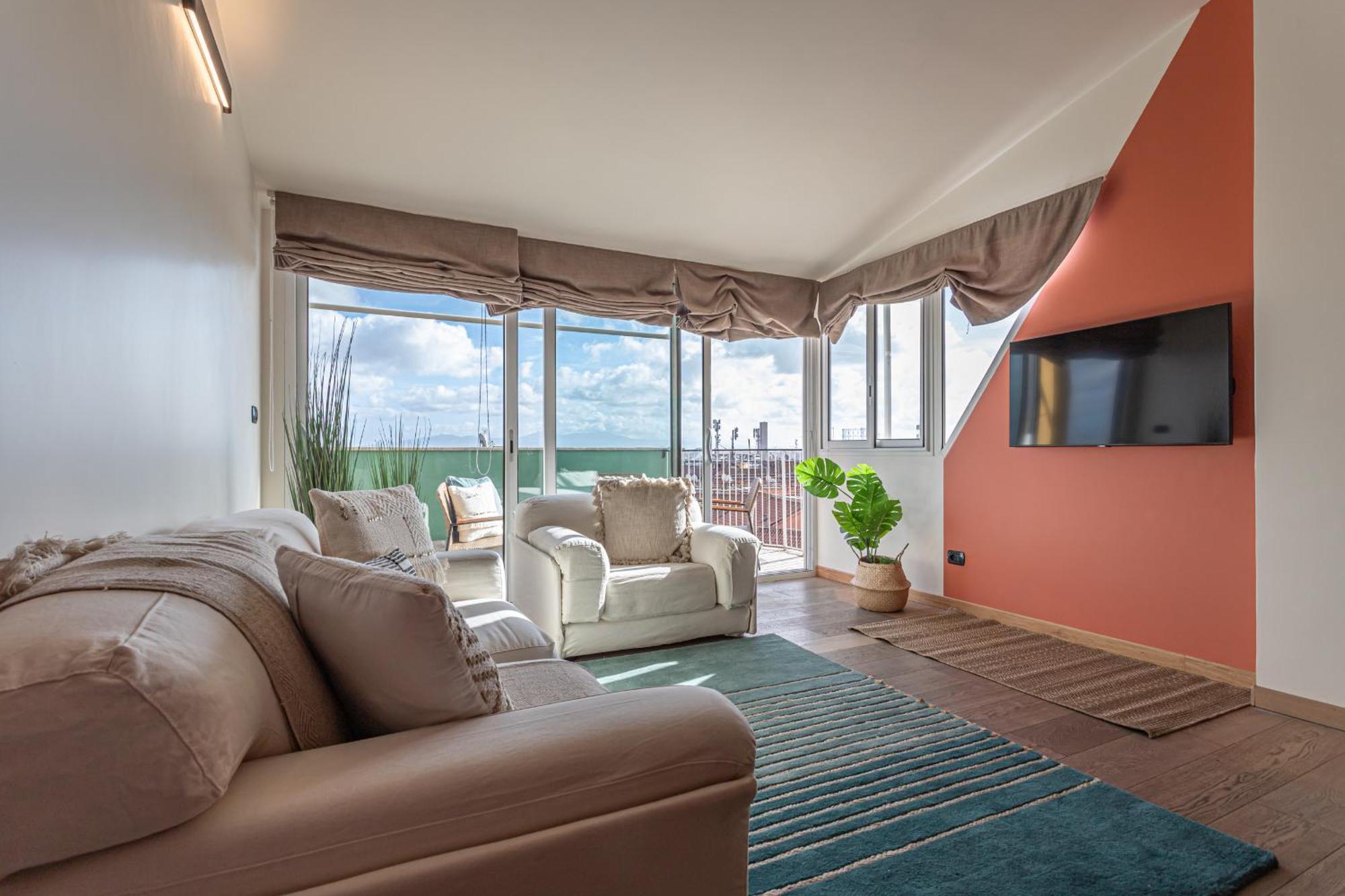 Viola Penthouse With Rome Panoramic View Apartment Exterior photo